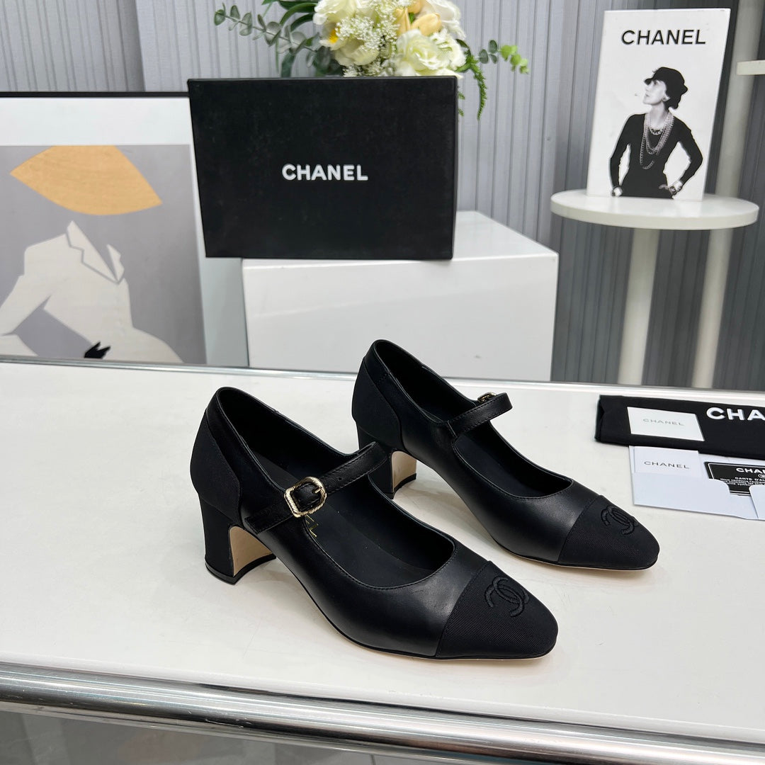 Chane1 top fashion classic color block high heels 0724030816