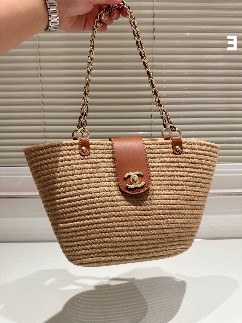 summer woven leather handbag 0724041120
