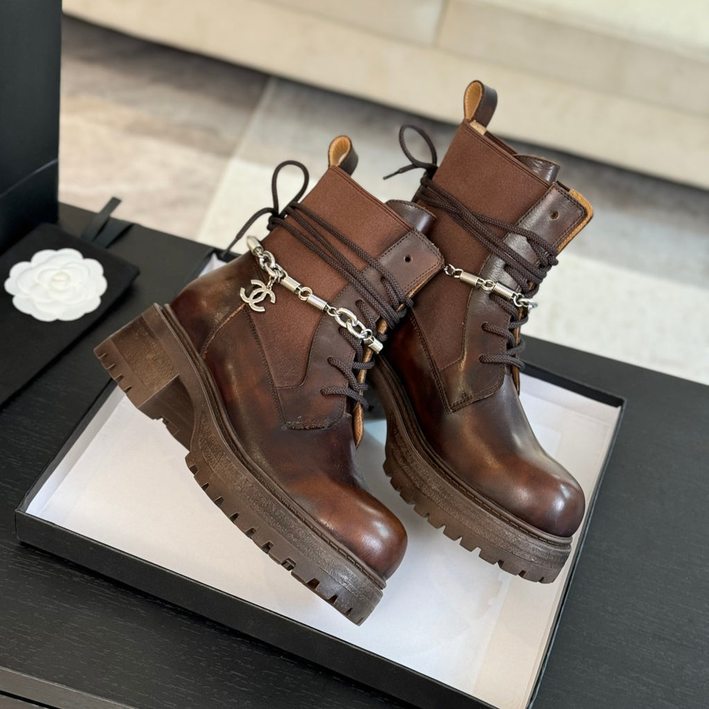 letter buckle Martin boots 0724121102