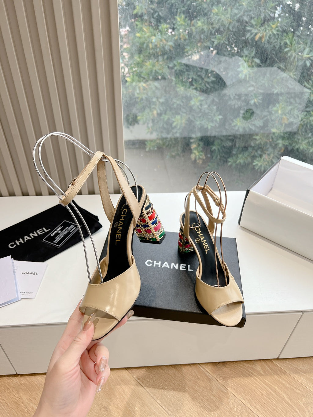 Chane1 top fashion classic high heel sandals 0724030823