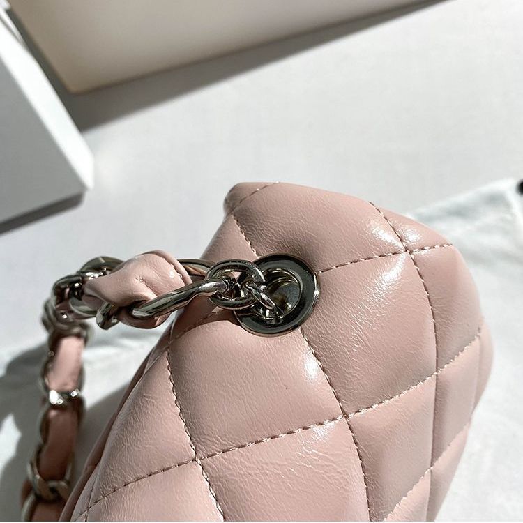Small fragrant style diamond bag chain bag XC0823091805
