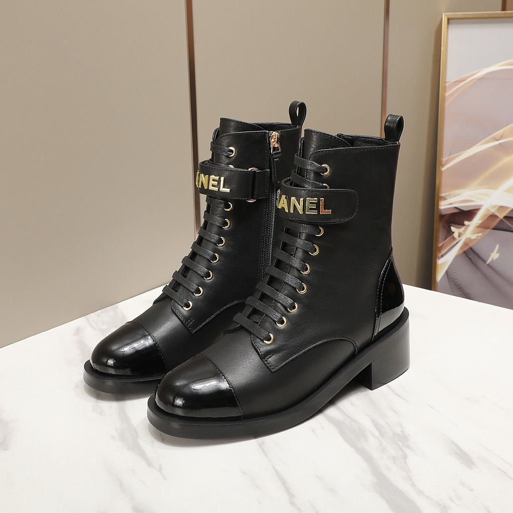 cowhide short boots Martin boots 0724101704