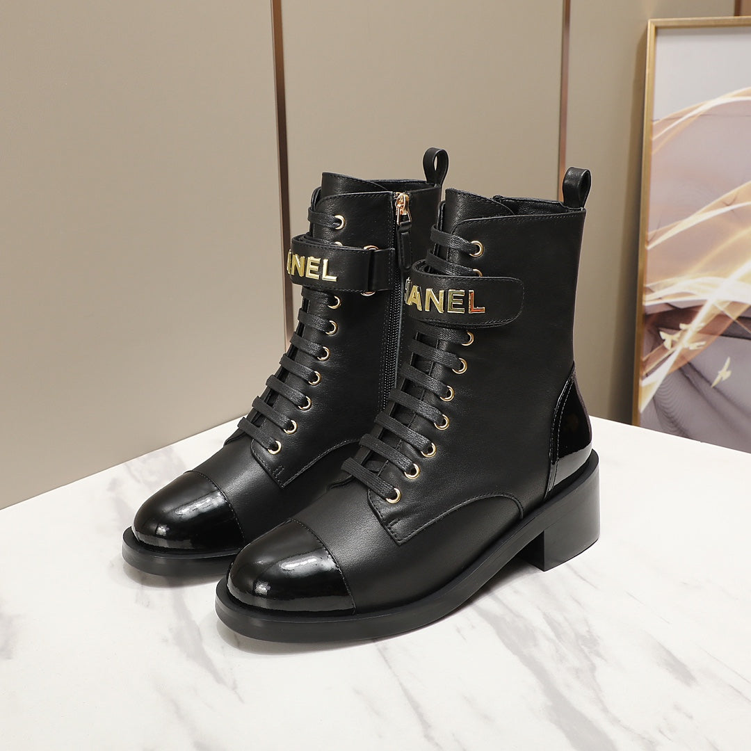 cowhide short boots Martin boots 0724101704
