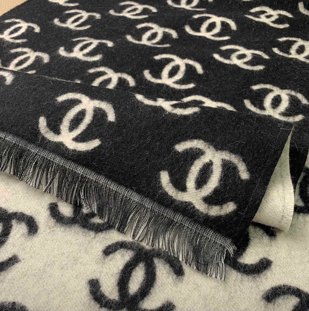 cashmere fashion embroidery knitted wool scarf shawl 0724090904