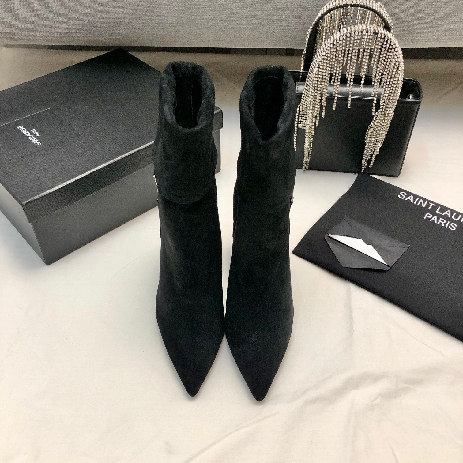 SL Fashion New Side Zipper Suede Short Boots 0723011102