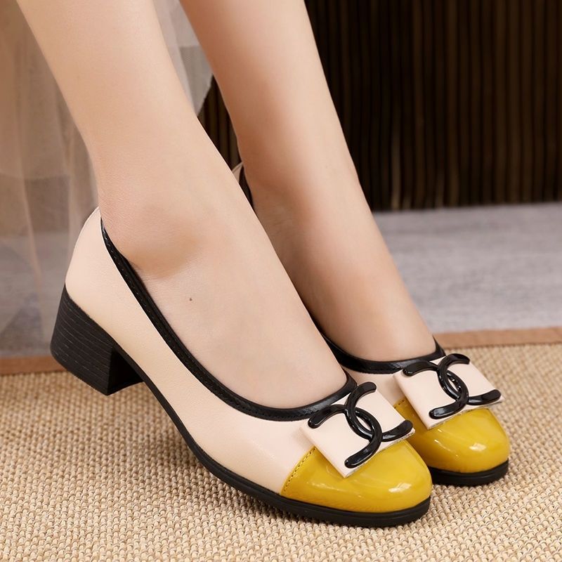 Fashion new soft leather all-match shoes PD1023071920