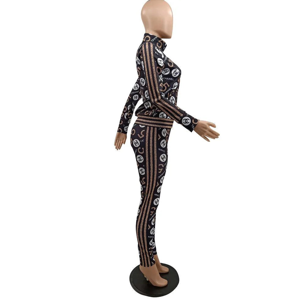 Fashion Printed Two-piece 1024072616