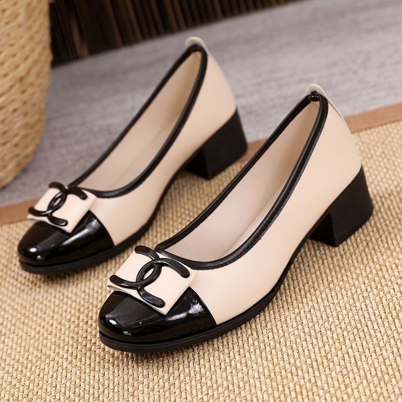 Fashion new soft leather all-match shoes PD1023071920