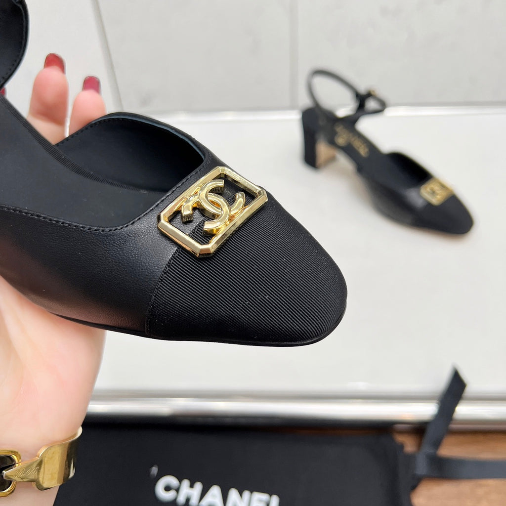 Chane1 top fashion classic color block high heels 0724030820