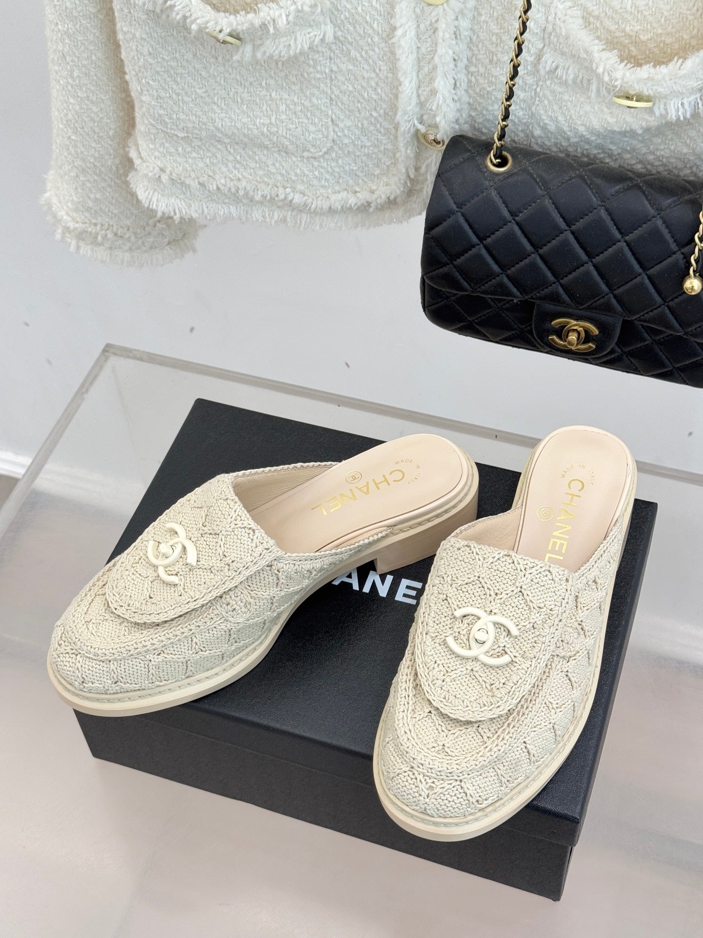 26SS New Women's Knitted Slippers 0726031004