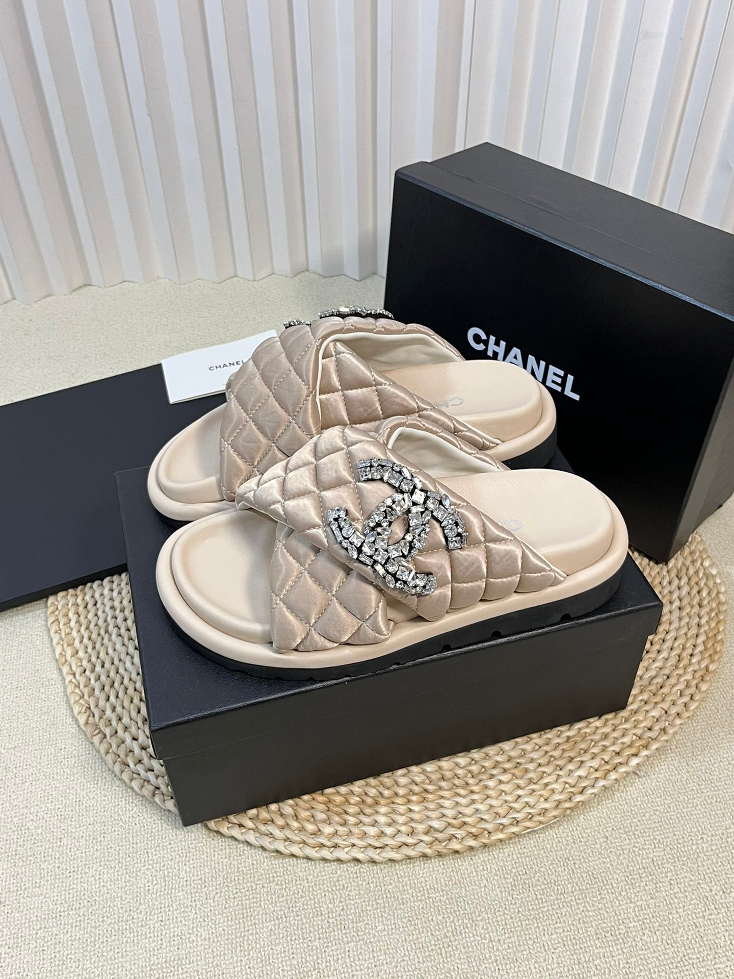 thick-soled Velcro women's slippers 0724042704
