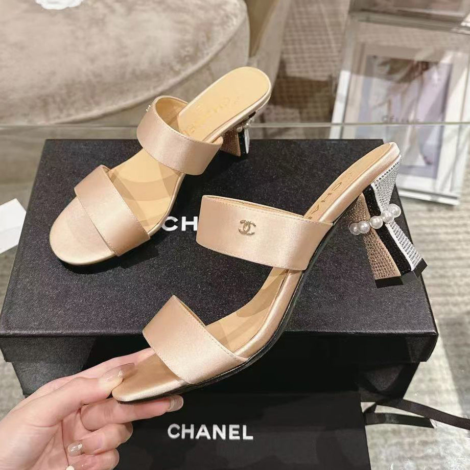 Mary Jane exquisite pearl hot diamond combination high heels 1824061802