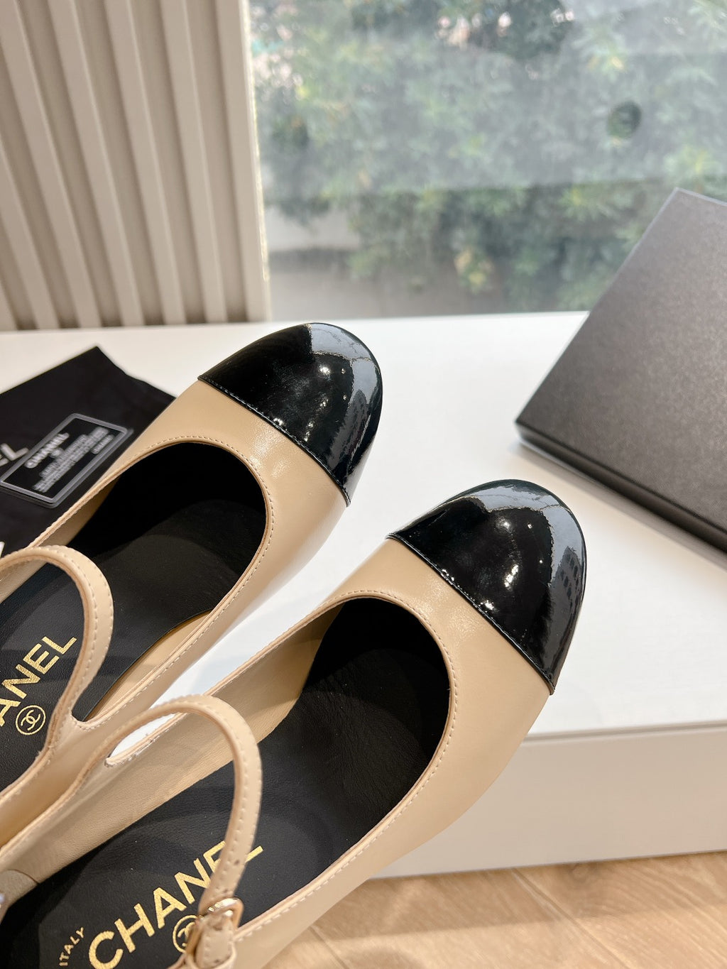 Chane1 top fashion classic color block high heels 0724030825
