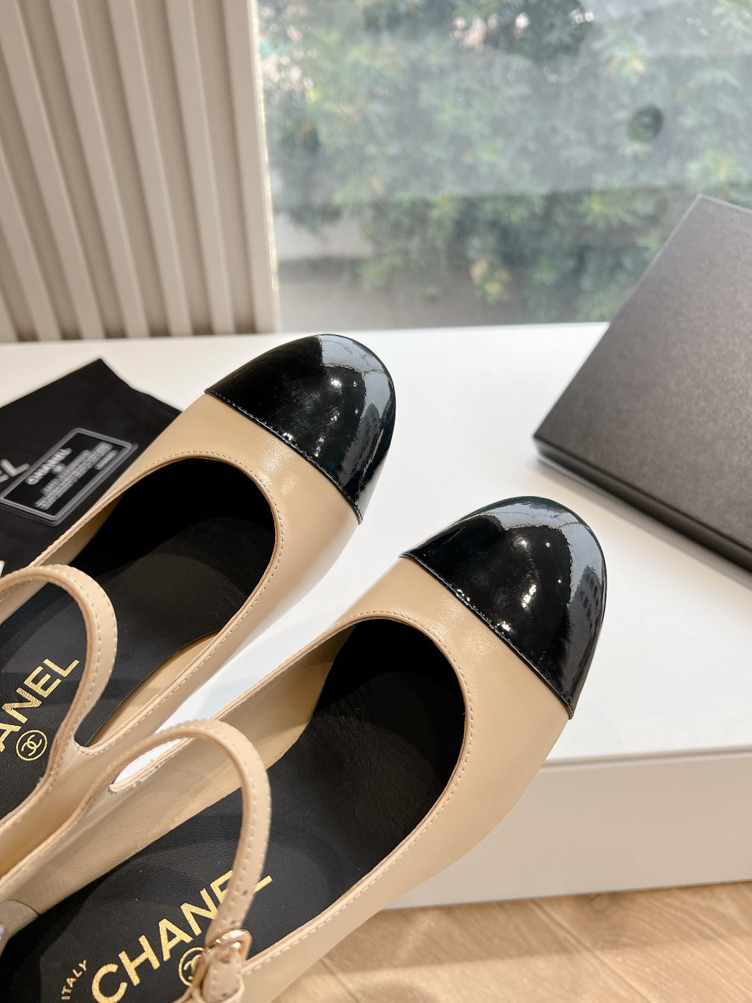 Chane1 top fashion classic color block high heels 0724030825