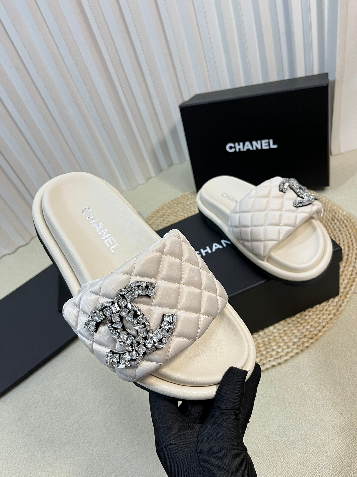 thick-soled Velcro women's slippers 0724042703