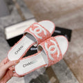 low heel spring summer slippers 03081