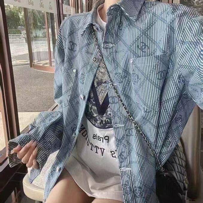 New Fashion Versatile Camellia Shirt 1024022614