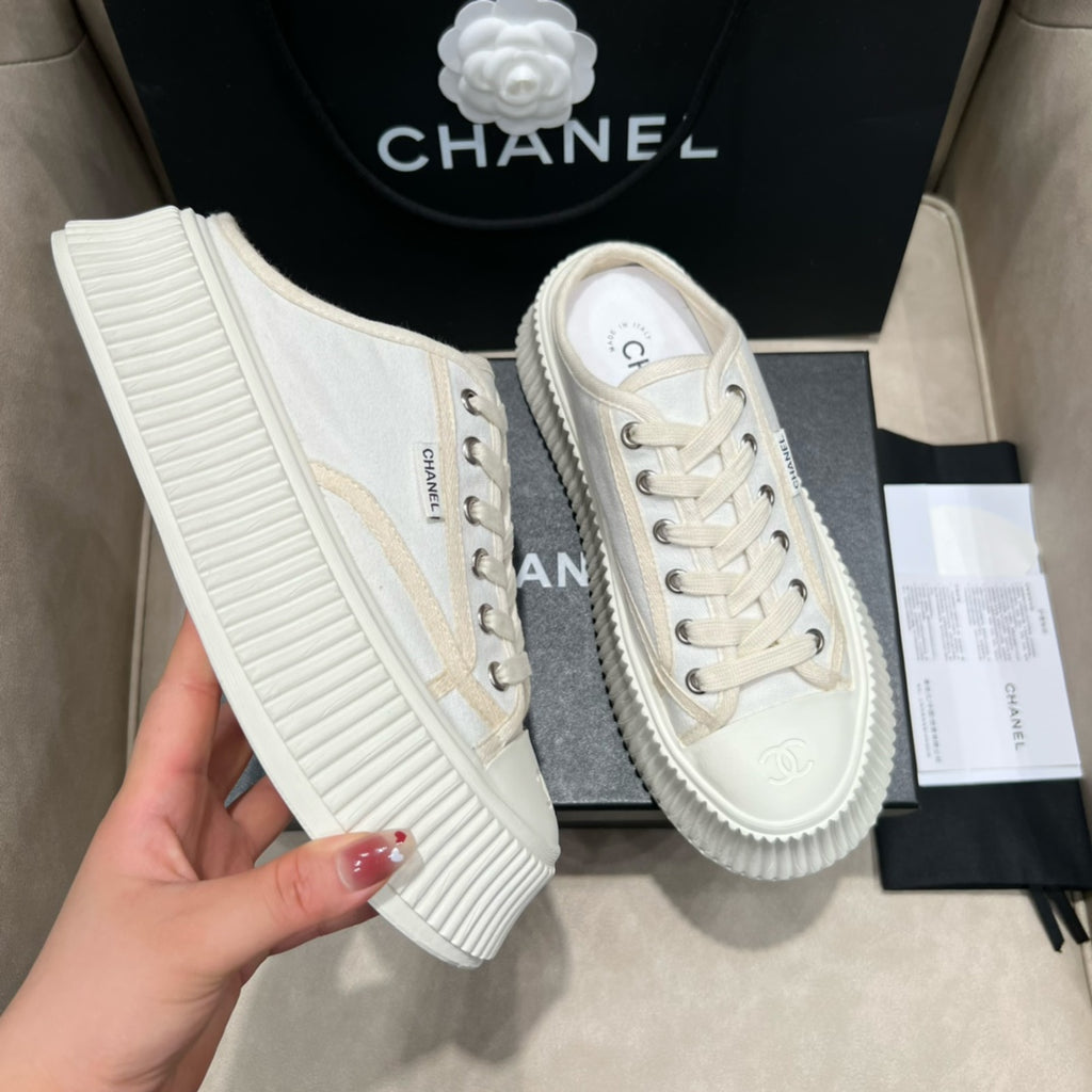 Vintage 2024 Autumn and Winter New Style Canvas Thick-soled Sneakers 1824071604