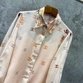 New fashionable versatile silk shirt 1024012410