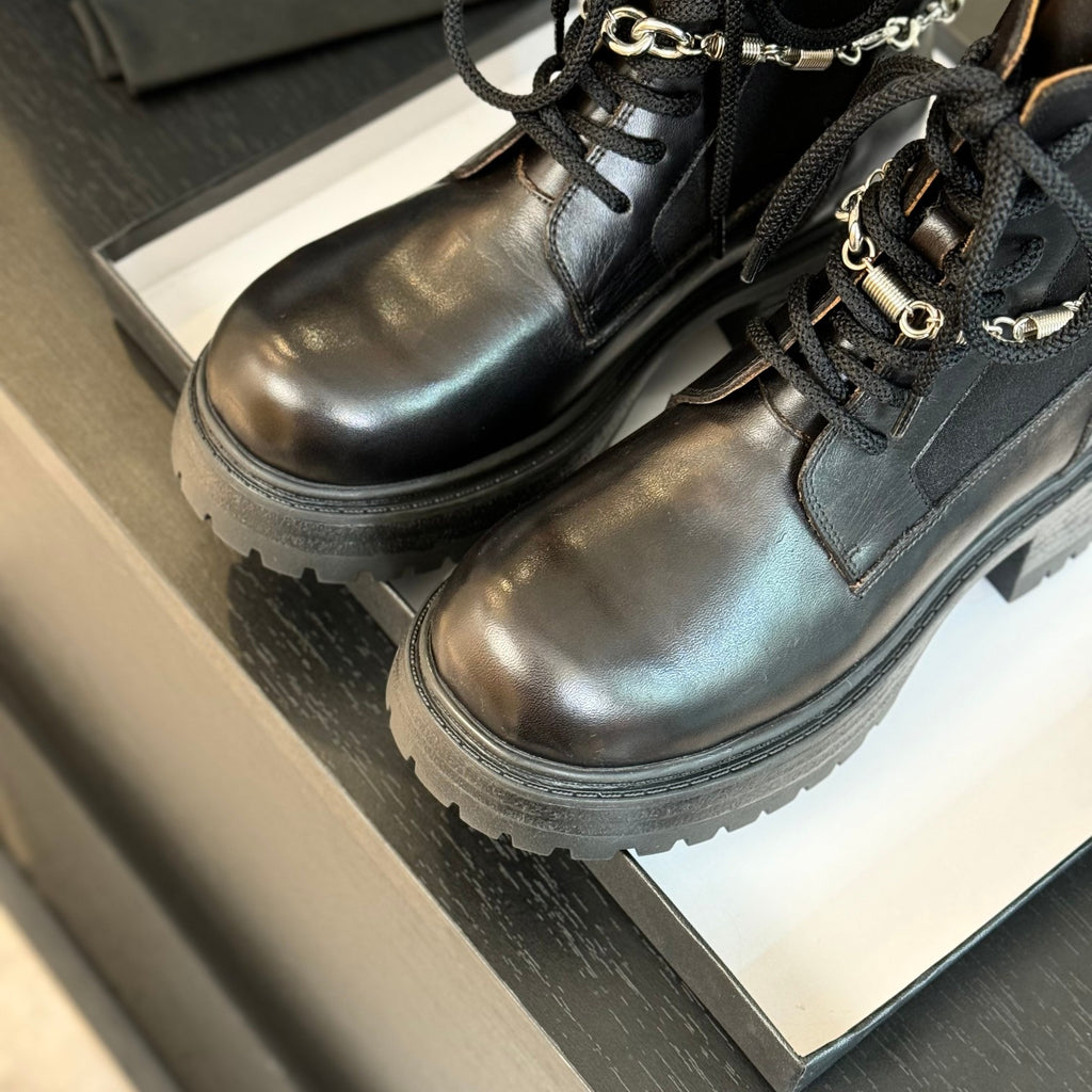 letter buckle Martin boots 0724121102