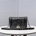 Luxury pearl diamond plaid bag 1024062604