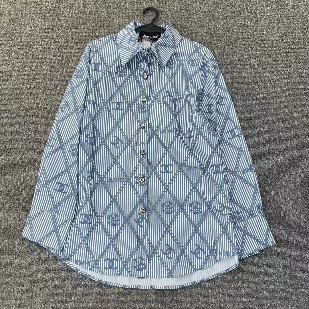 New Fashion Versatile Camellia Shirt 1024022614
