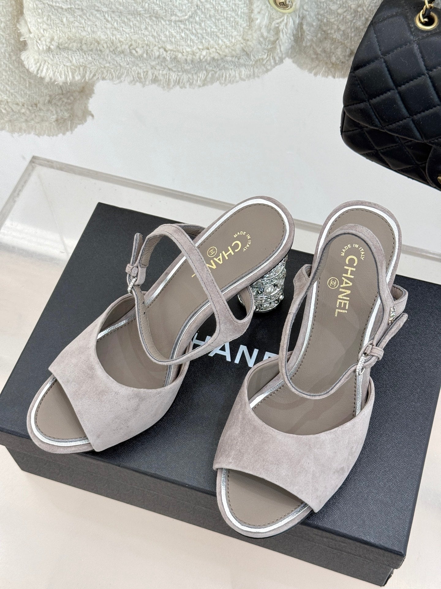 fashion diamond heel high heels 0725042808