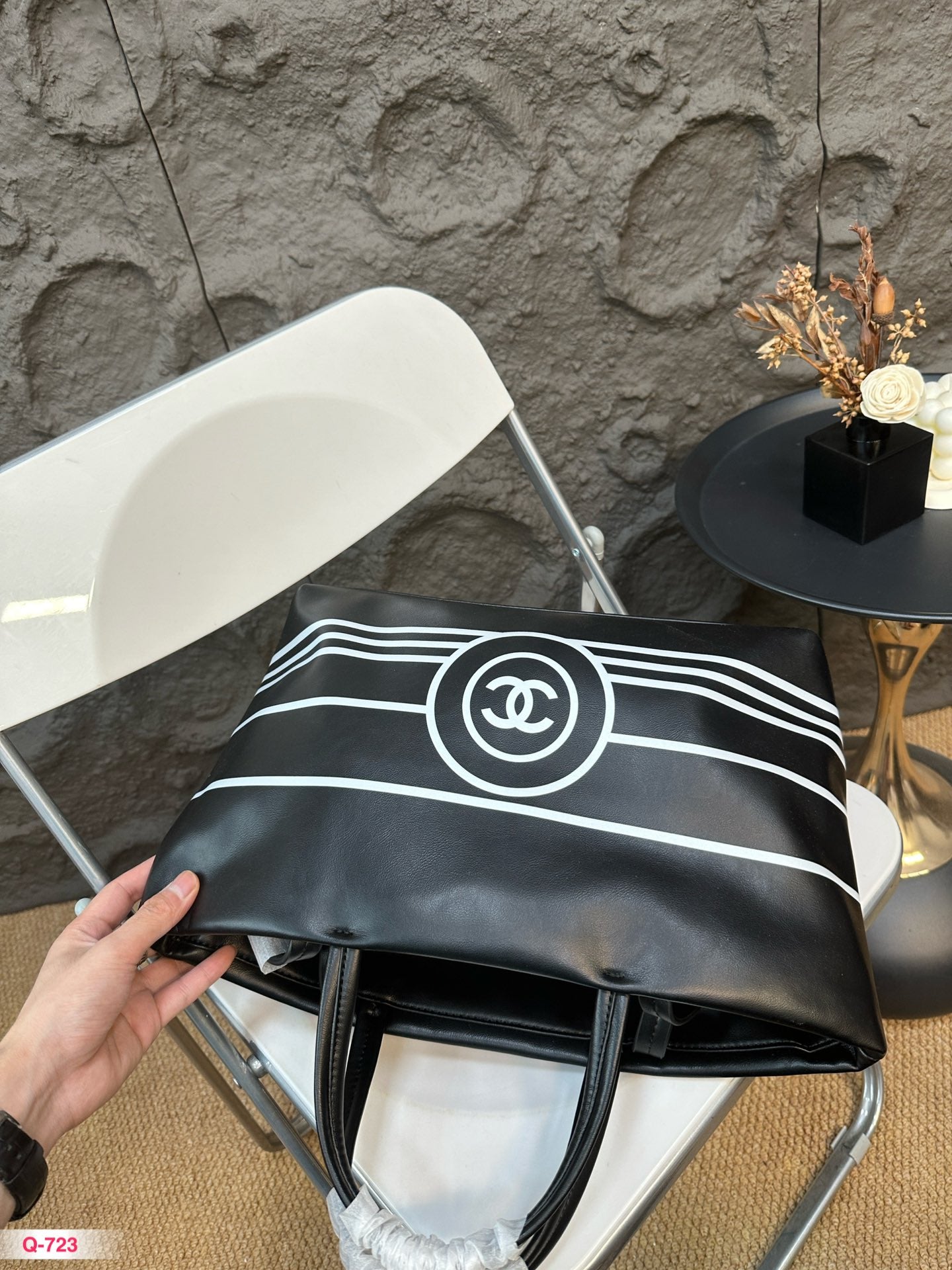 Fashion Leather Top Handle Tote Bag 0724082609