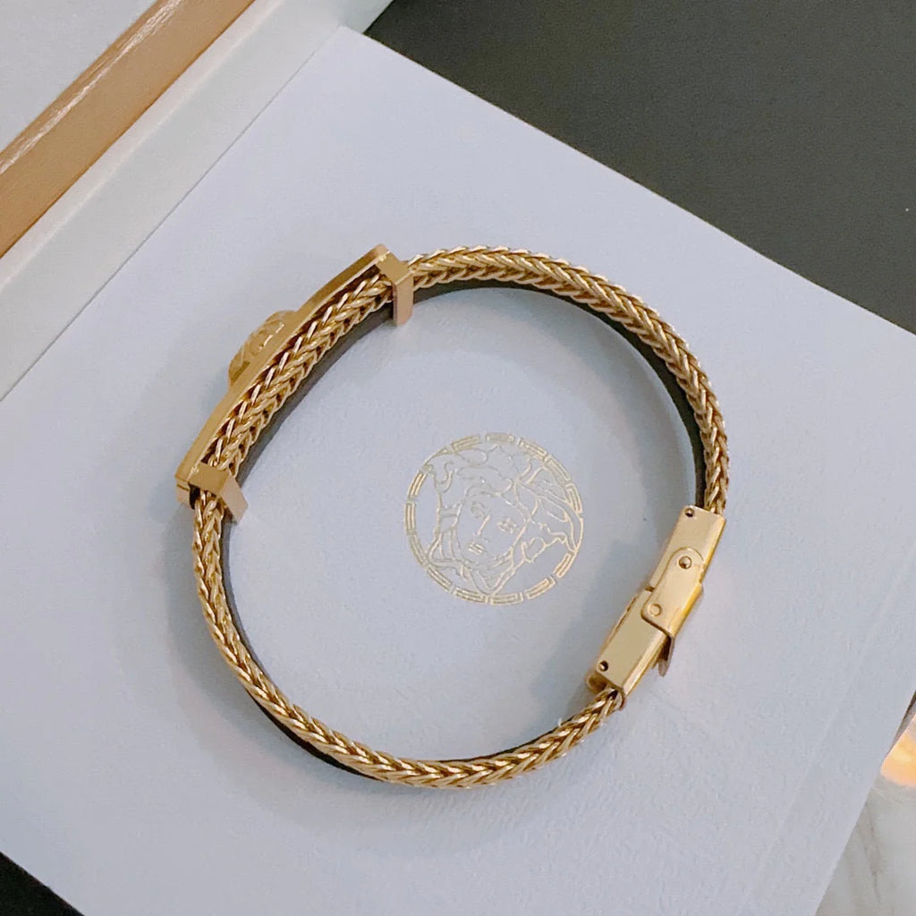 High quality trendy new style cowhide rope bracelet 1024040120