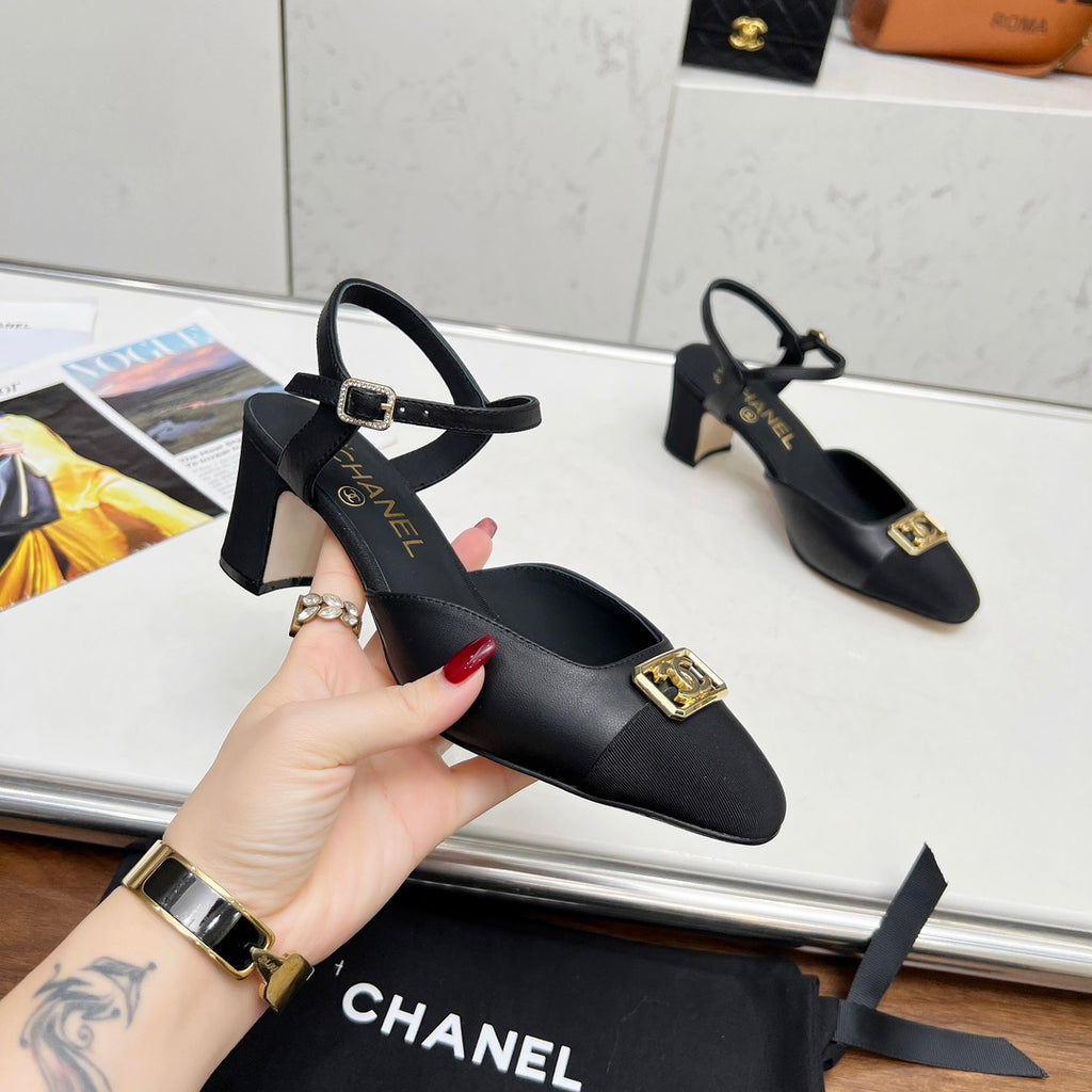 Chane1 top fashion classic color block high heels 0724030820