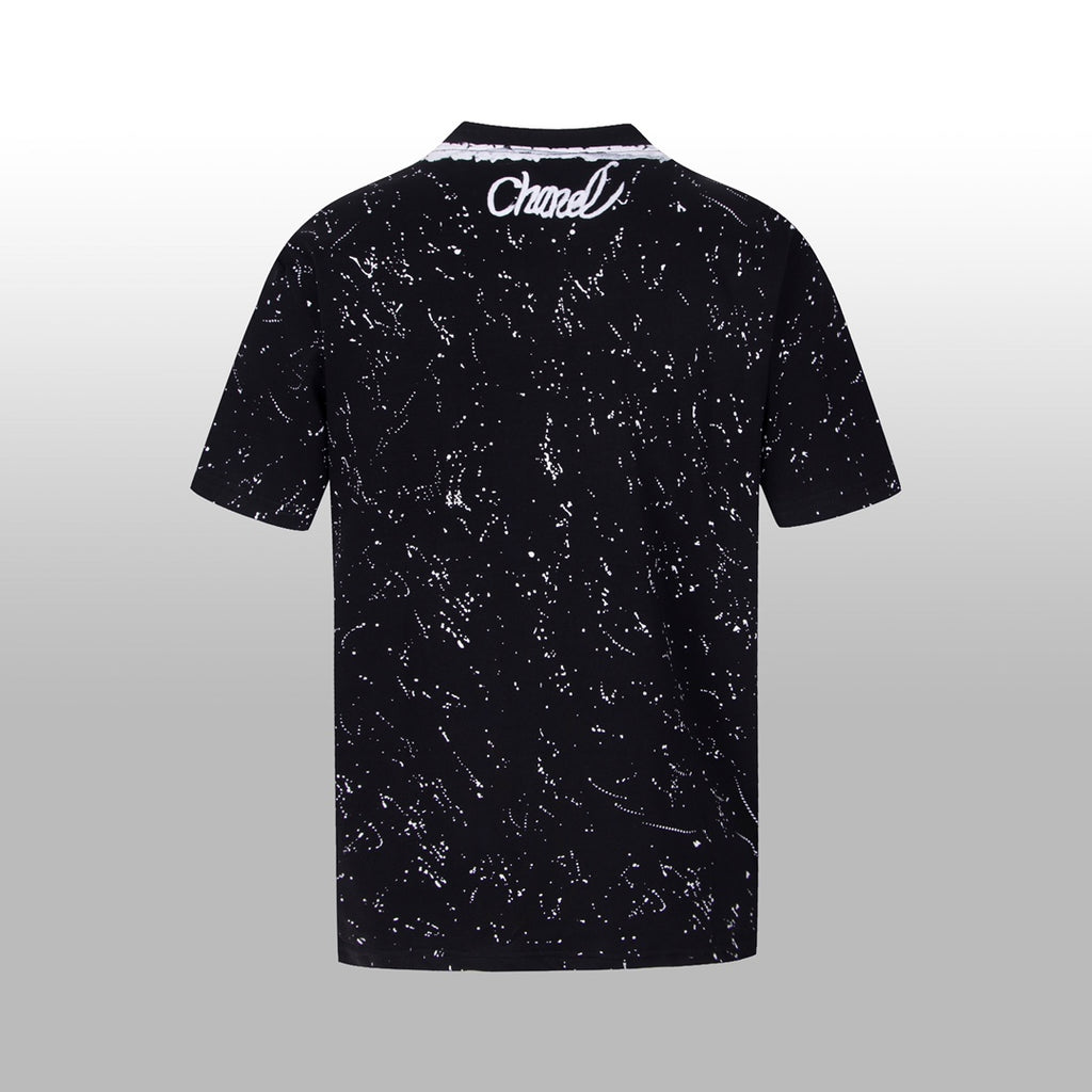 hand-painted graffiti T-shirt 0724041503