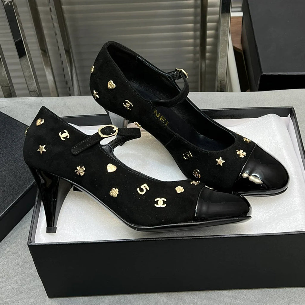 New fashionable and versatile suede high heels 1024031908