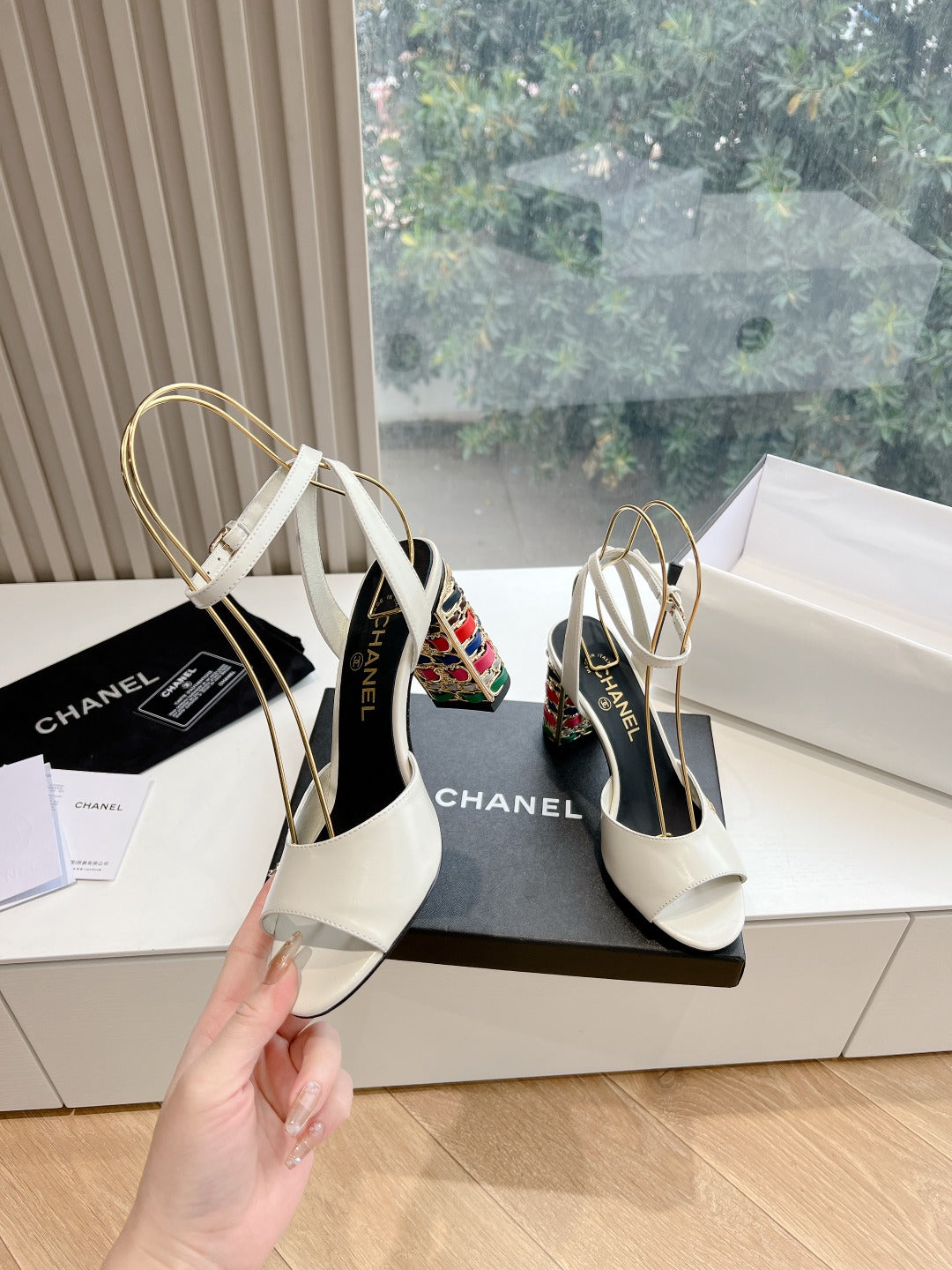 Chane1 top fashion classic high heel sandals 0724030823