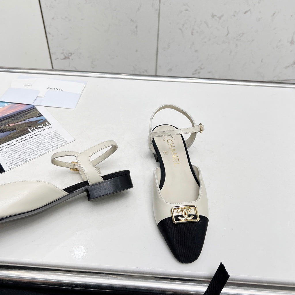 Chane1 top fashion classic short heel sandals 0724030819