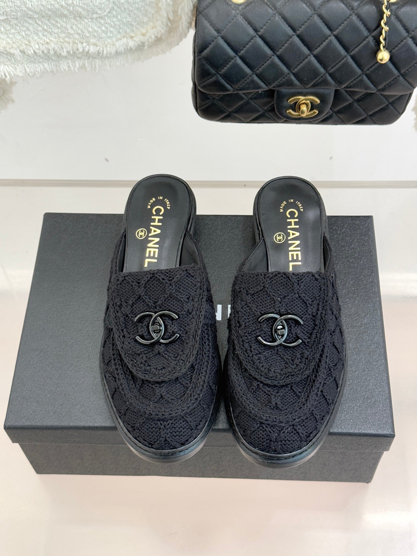 26SS New Women's Knitted Slippers 0726031004