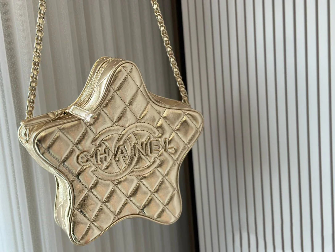 Fashion Rhombus Five-pointed Star Bag 0724021904