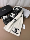 cashmere fashion embroidery knitted wool scarf shawl 0724090903