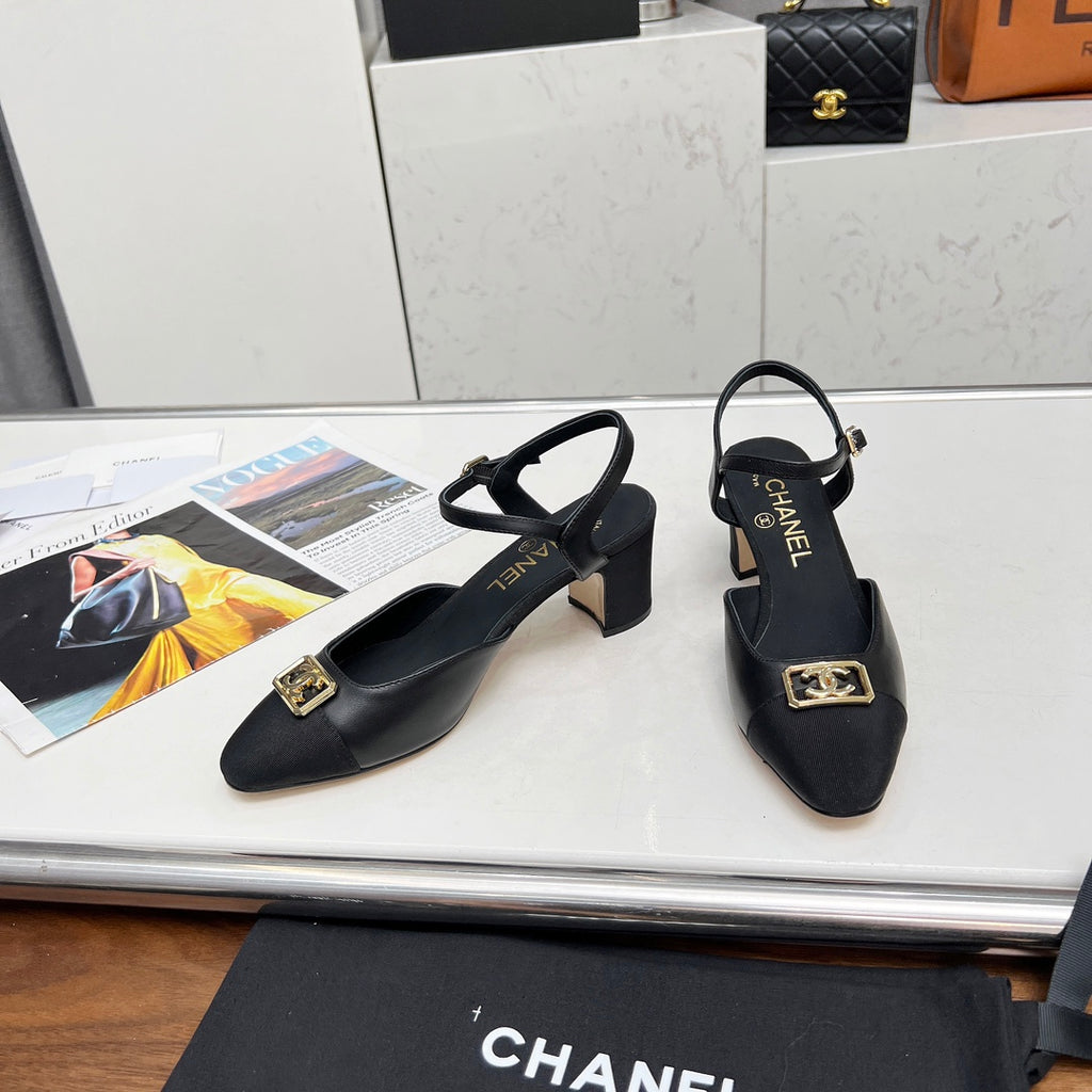 Chane1 top fashion classic color block high heels 0724030820