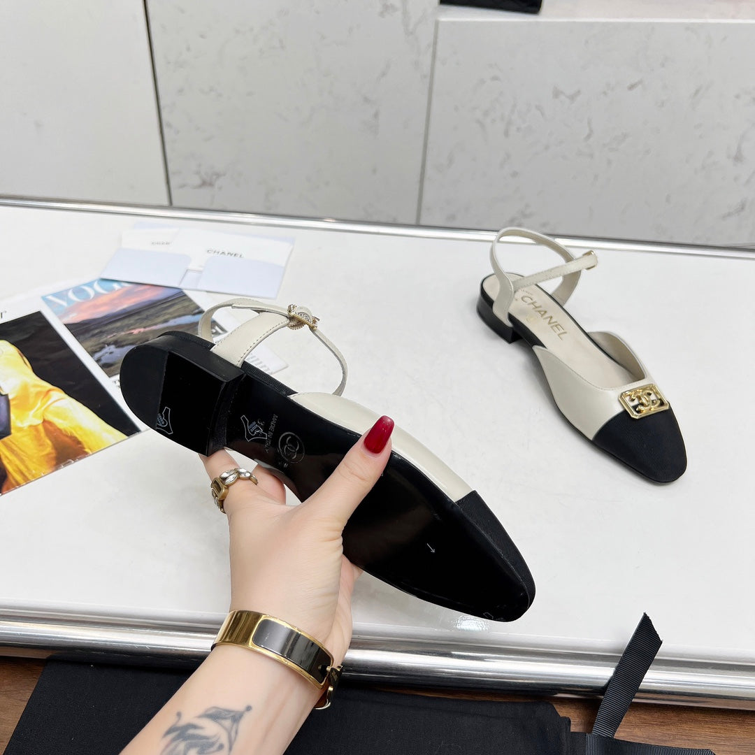 Chane1 top fashion classic short heel sandals 0724030819