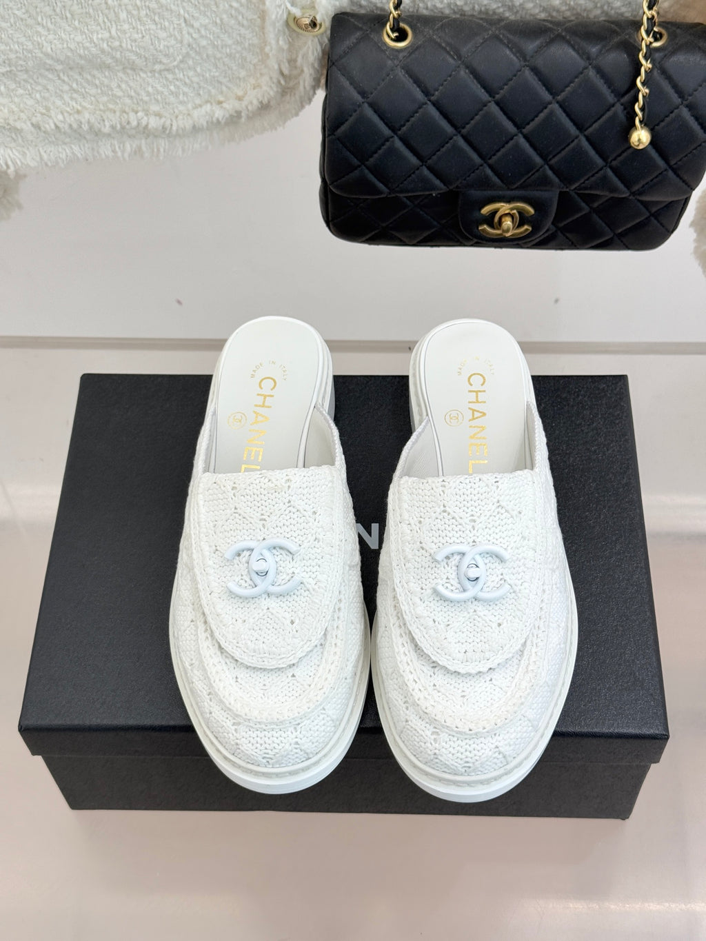 26SS New Women's Knitted Slippers 0726031004