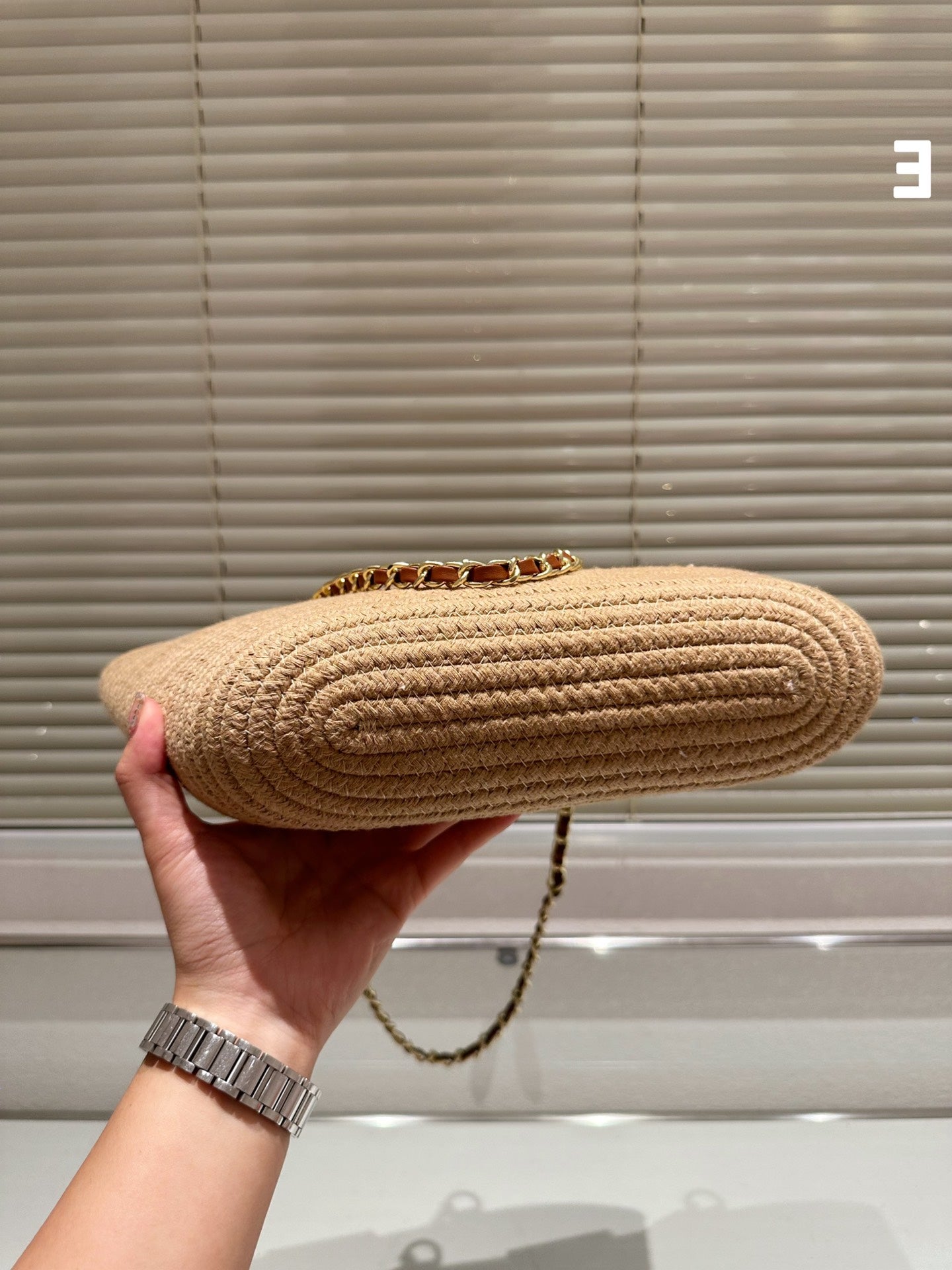 summer woven leather handbag 0724041120