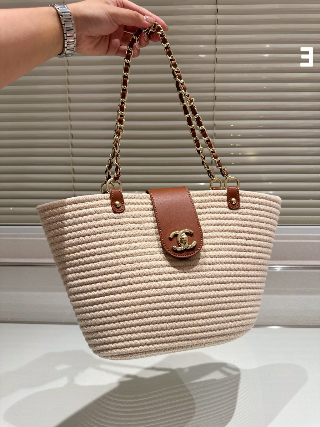 summer woven leather handbag 0724041120