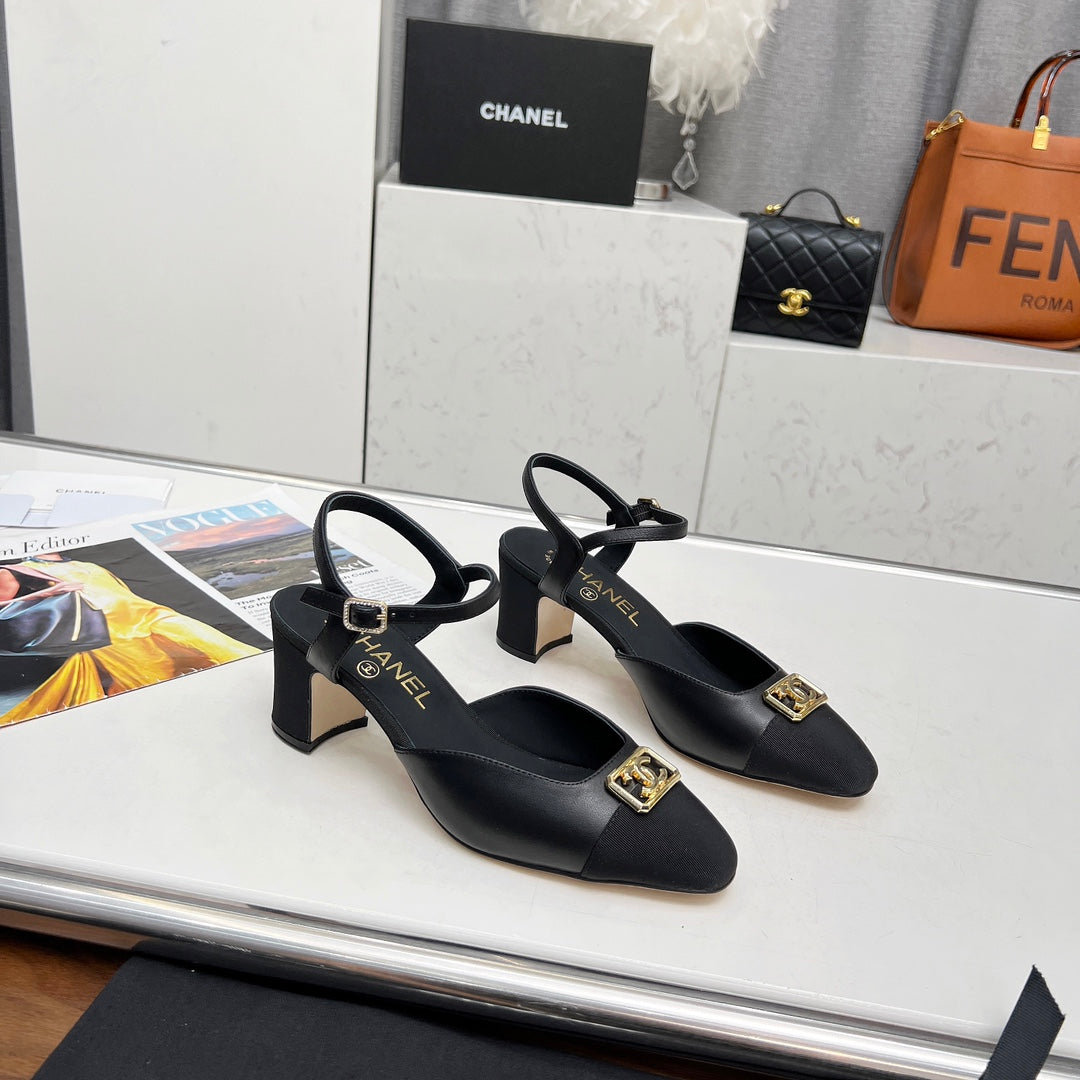 Chane1 top fashion classic color block high heels 0724030820
