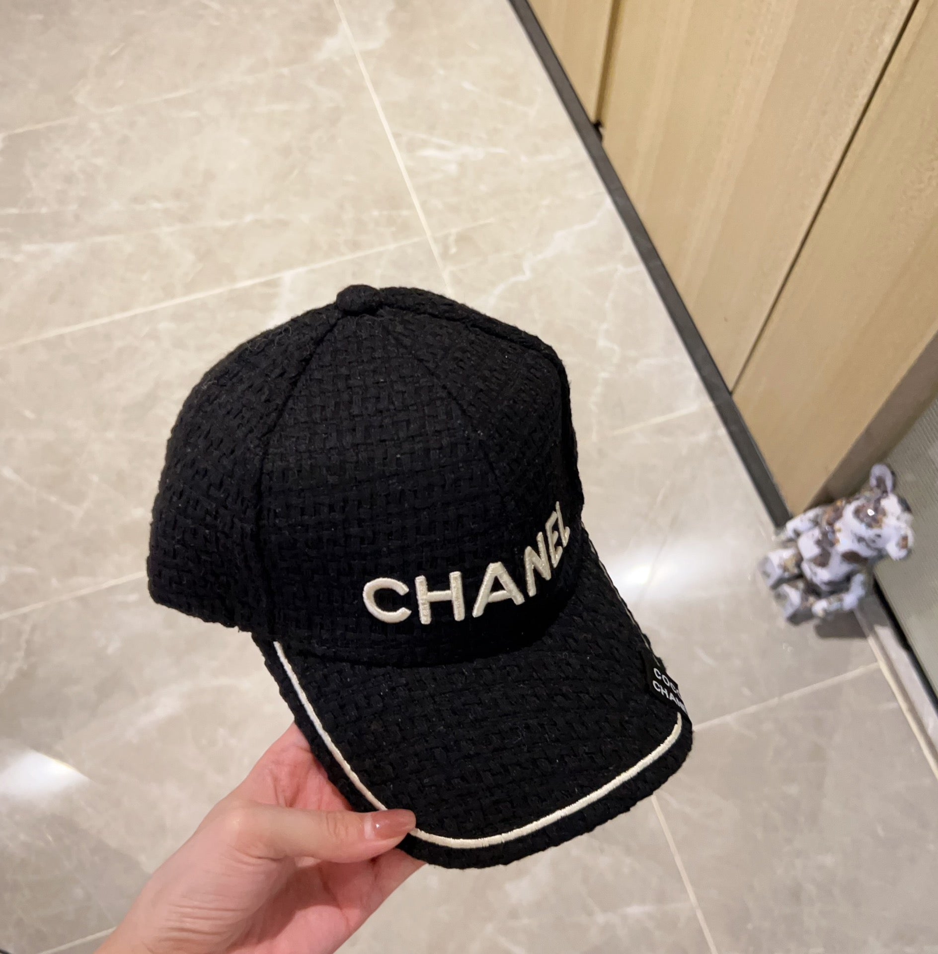 Tweed baseball cap XC0823110703