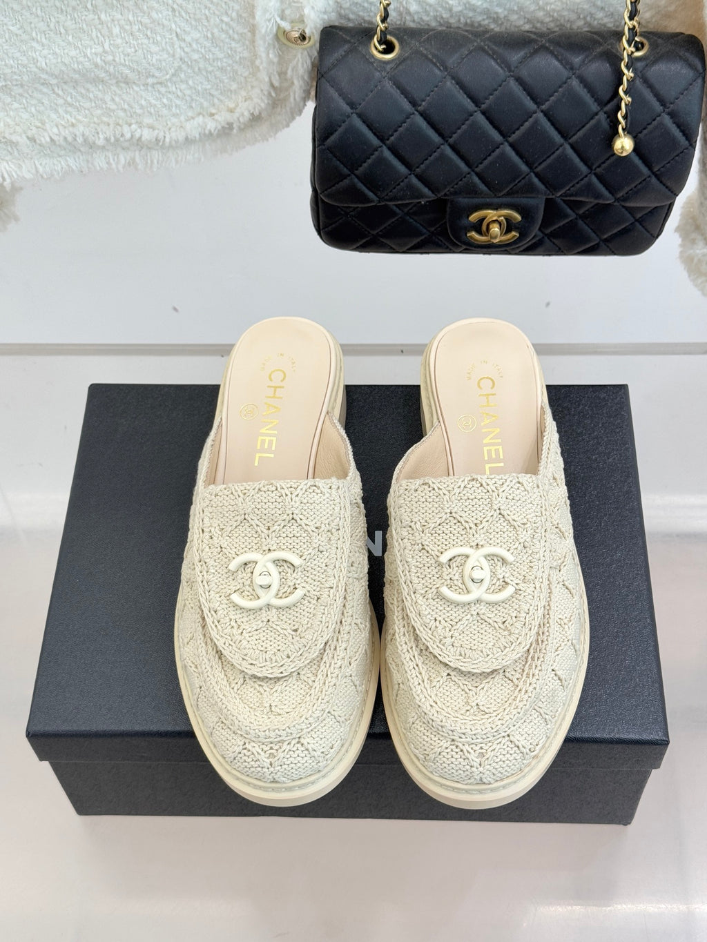 26SS New Women's Knitted Slippers 0726031004