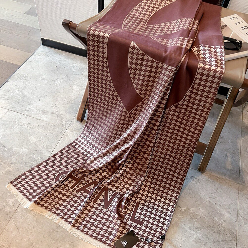 Fashion double-sided cashmere scarf 1024093007