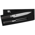 Shun Classic 2 Pc Kitchen Knife Carving Set DMS0230