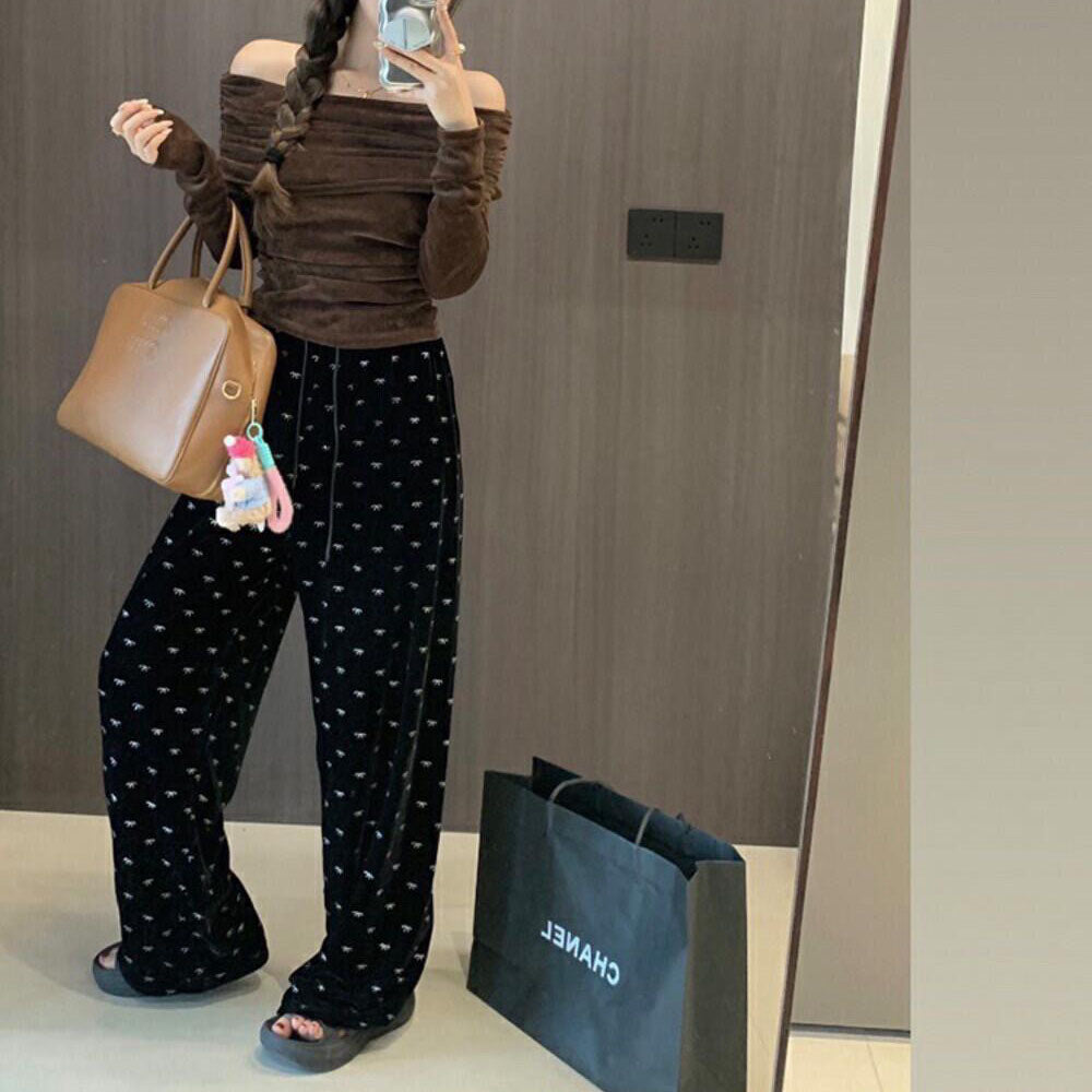 CHL Plush Straight Pants XC24092516