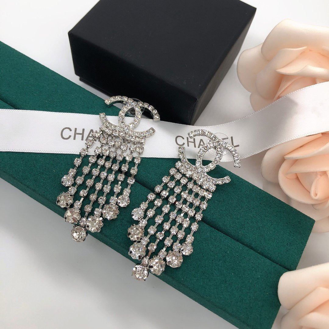 SiLer Tassel Pendant Earrings