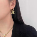New Fashion Retro Embossed Earrings 1024022802